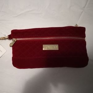 Adrienne Vittadini Red Long Wallet wrustlet